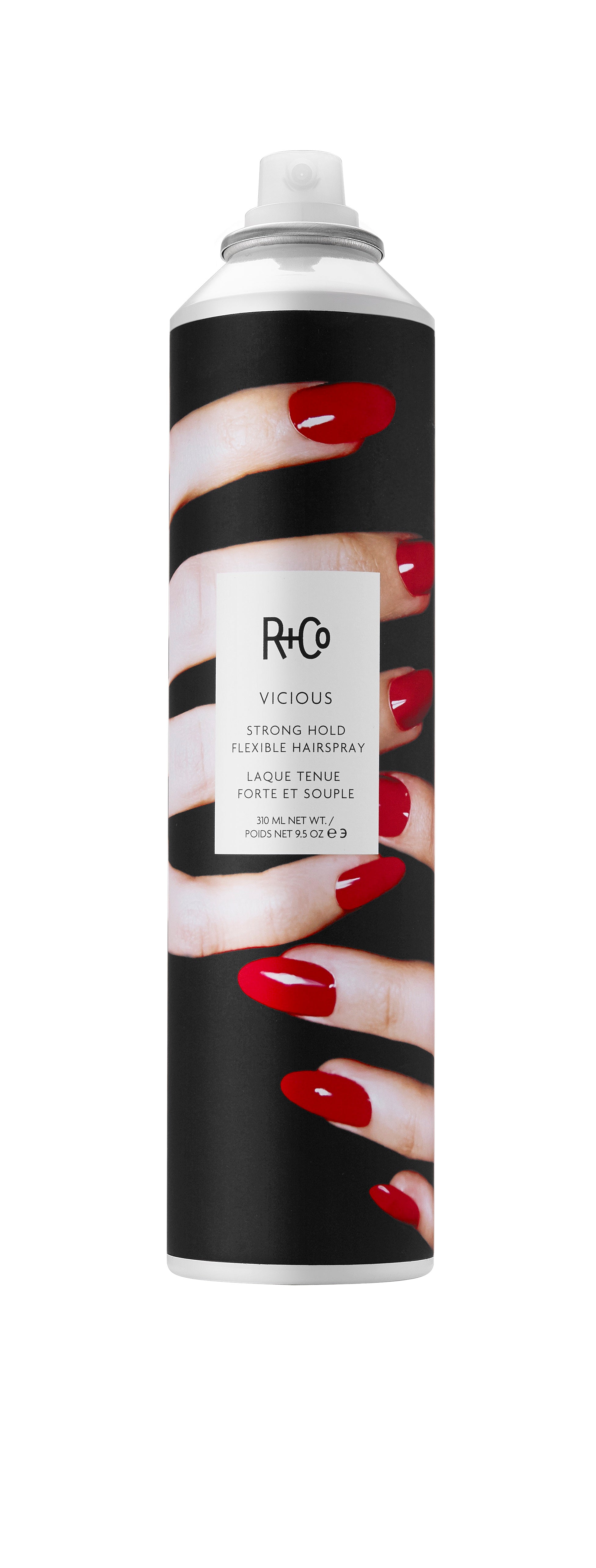 R+Co Vicious Strong Hold Flexible Hairspray | Gene Juarez – Gene