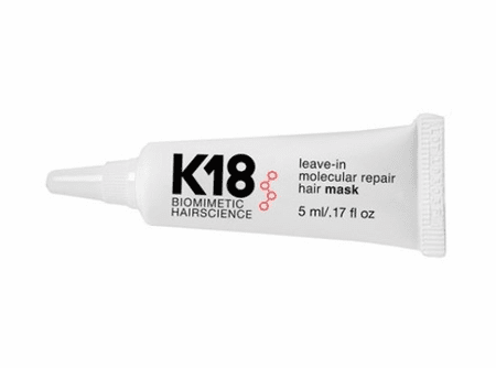 K18 Leave-in Molecular Repair Hair Mask 0.17oz | Gene Juarez