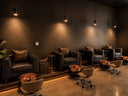 Copper bowl foot soak at Gene Juarez's nail spa in River Park Square, downtown Spokane"