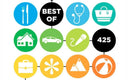 Best of 425 Magazine logo - 2011