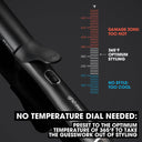GHD styling tool with temperature scale and temperature settings, Shop at Gene Juarez Salon & Spa