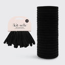 Kitsch Eco-Friendly Nylon Elastics 20pk Black