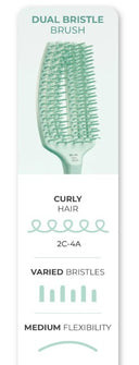Olivia Garden CurlyHair Dual Bristle Brush