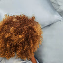 Kitsch Satin Pillowcase Haze Blue