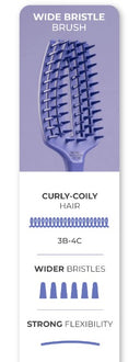 Olivia Garden CurlyHair Wide Bristle Brush