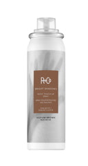 R+Co Bright Shadows Root Touch-up Spray Medium Brown